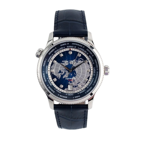 Seagull World Time Watch for Globetrotting Traveler