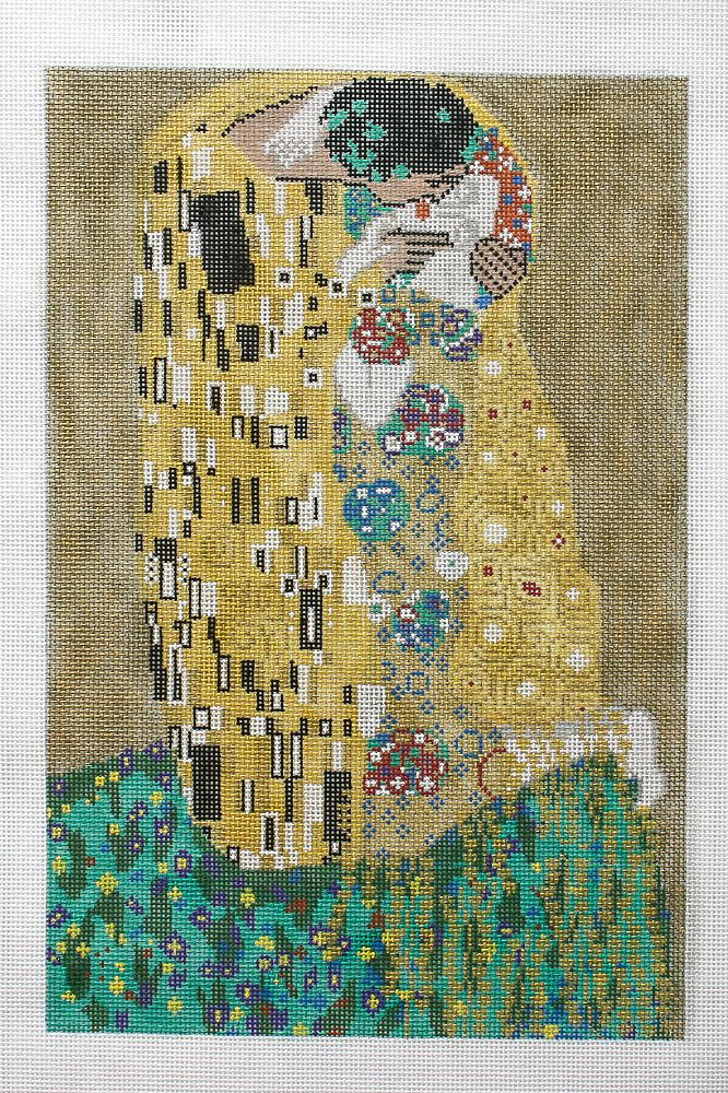Changing Woman Designs Klimt - The Kiss Needlepoint Canvas