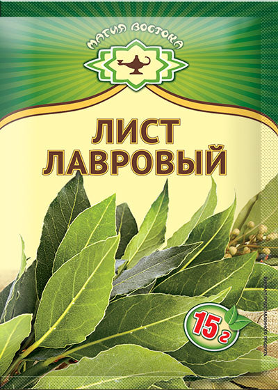Bay leaf, Magiya Vostoka, 15 g
