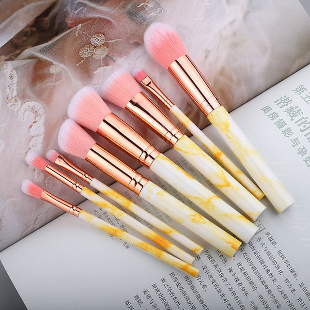 FLD 12/8/5pcs Eye Lip Makeup Brushes Set Eyebrow Comb Eyelash Sponge Eyeshadow Silicone Face Mask Edge Control Brush Cosmetics