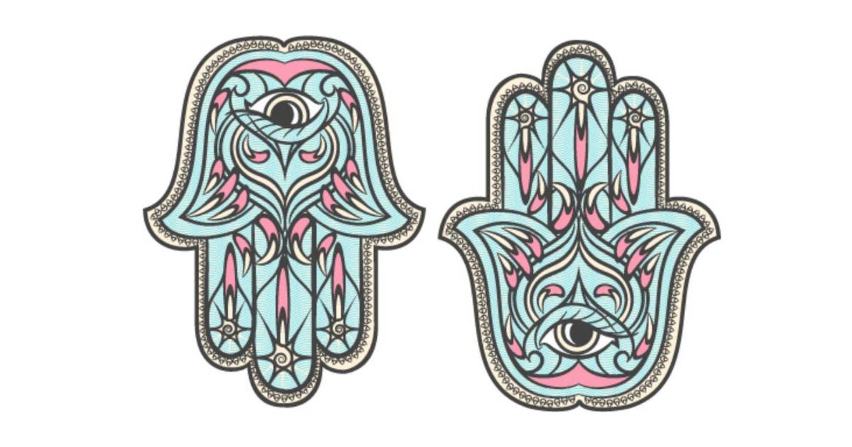 Meaning of The Hamsa Hand When It Is Up or Down