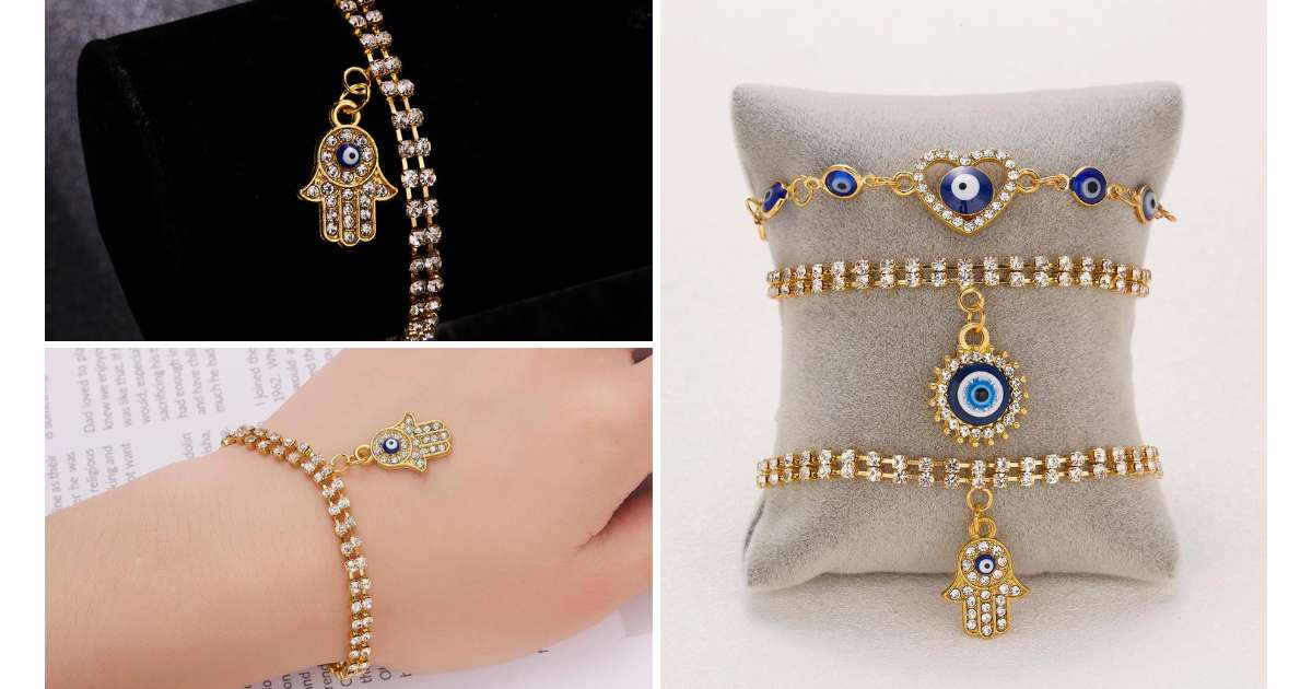 La pulsera griega del mal de ojo