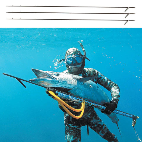 Varillas de acero inoxidable para fusiles de pesca submarina