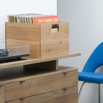 Symbol Audio Dovetail Record Crate