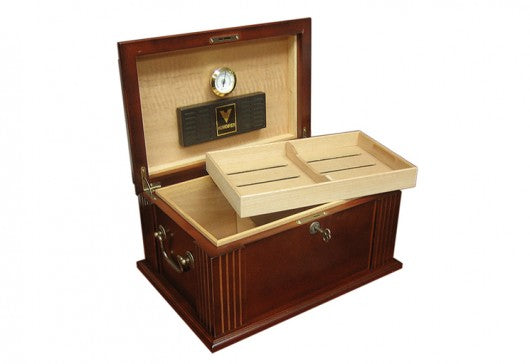 The Caesar Antique Cigar Humidor by Prestige Import Group - 50 Cigar ct