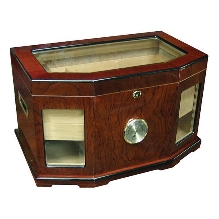 The Chancellor High Gloss Lacquer Humidor by Prestige Import Group - 300 Cigar ct