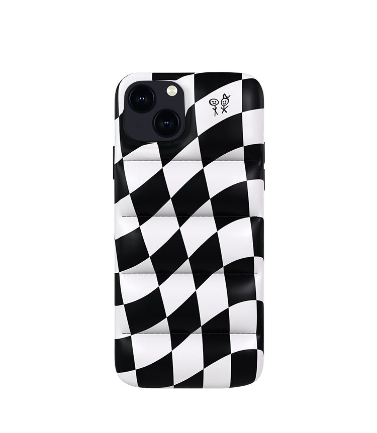 THE PUFFER CASE? - CHECKERED