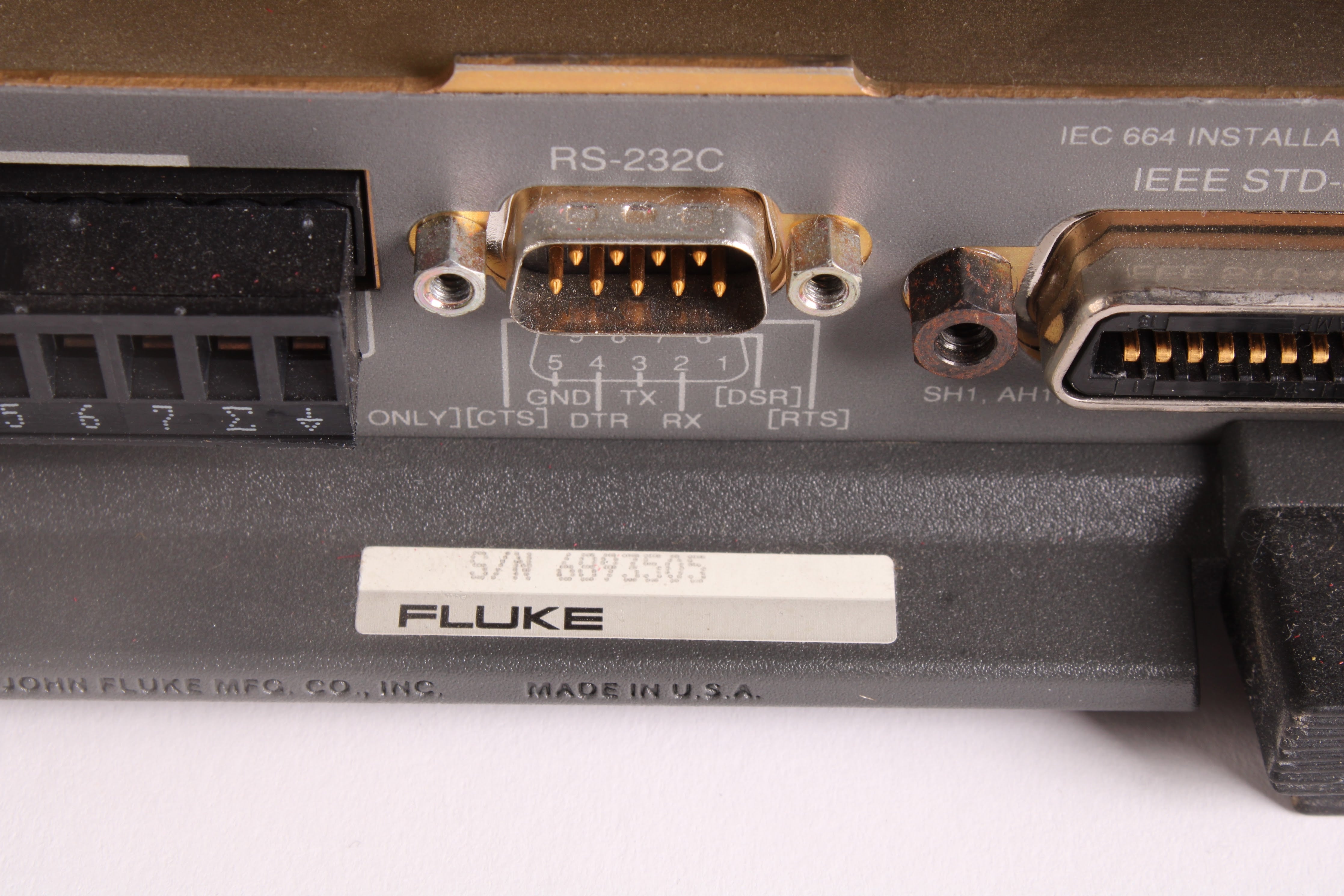 Fluke Data Acquisition Unit 2620A - Broken Power Button