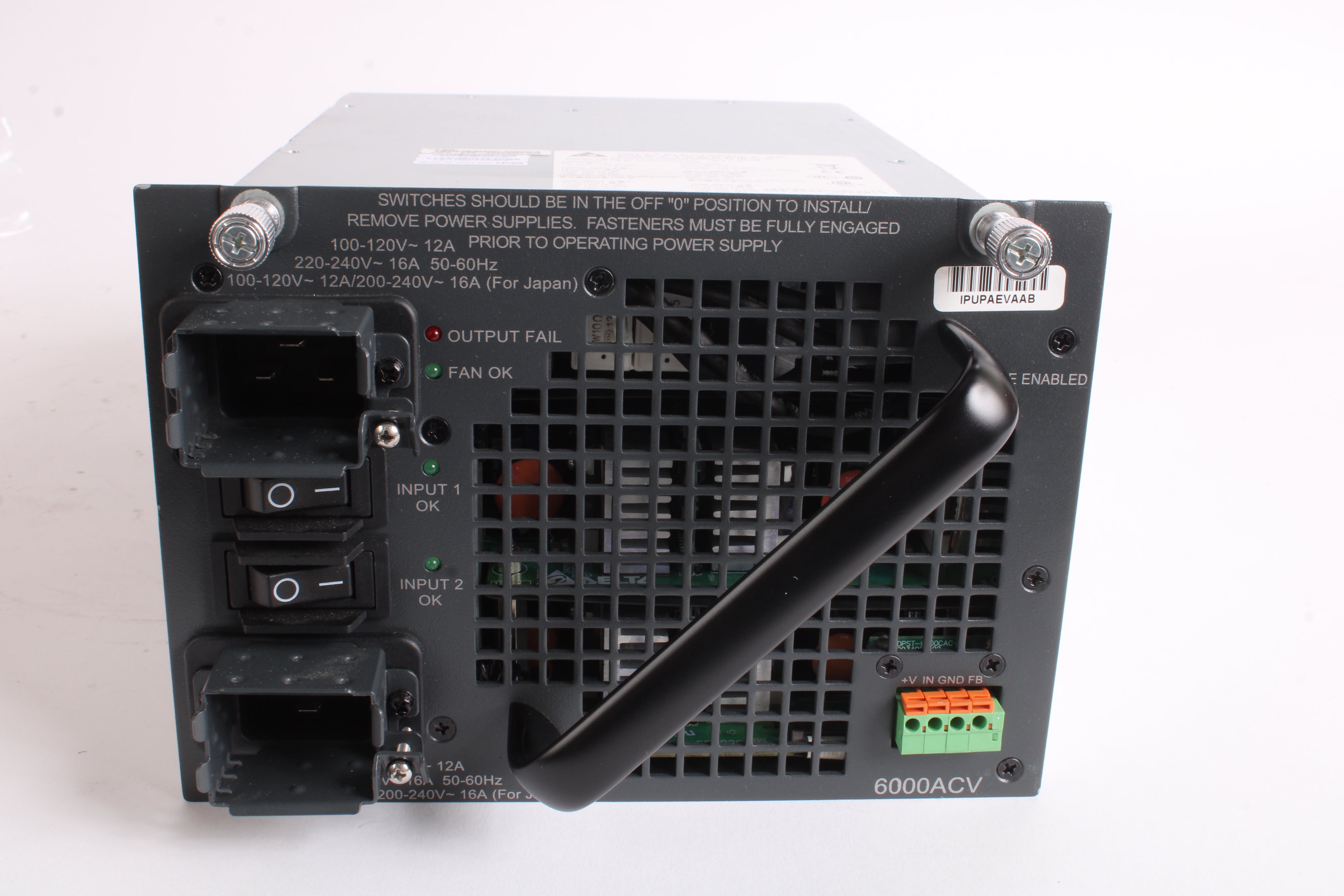 Delta Electronics DPST-6000CB 6000W Power Supply - New Open Box