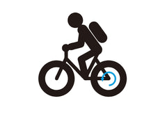 The key is opened, the instrument is opened, and the switch is twisted. The electric bicycle is driven by electricity.