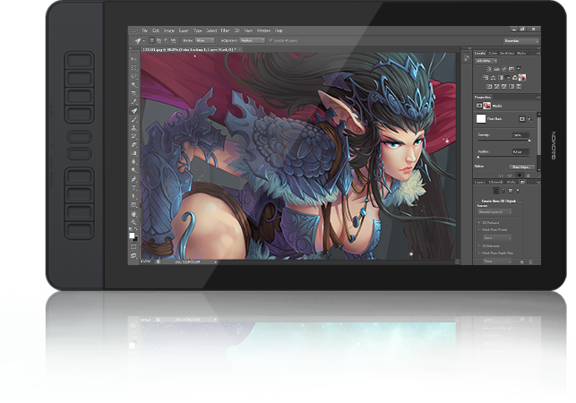GAOMON PD1560 Refurbished Drawing Tablet with Screen