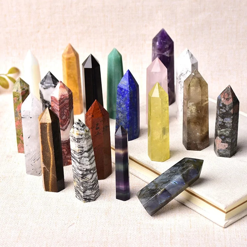 Aura Restored 30 Color Natural Crystal Stones