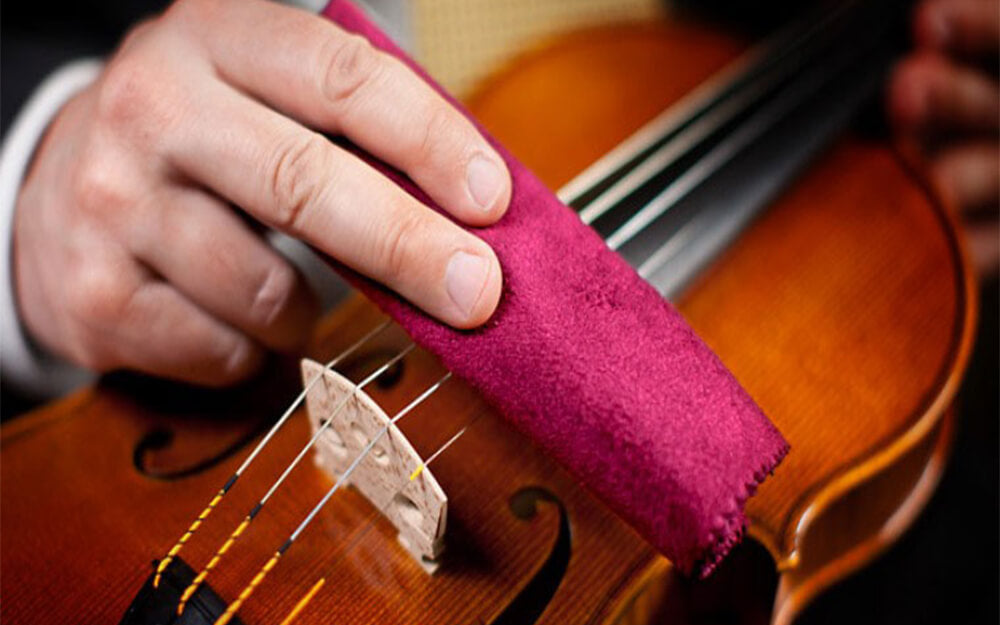 Regularly clean your instrument