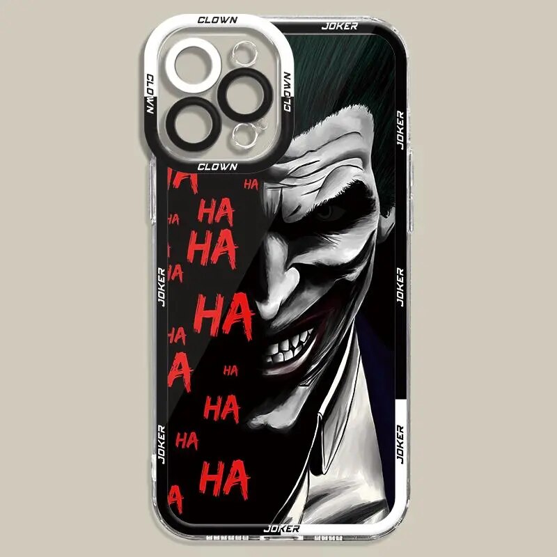 Multiple Joker Cases for iPhone 12 - 15