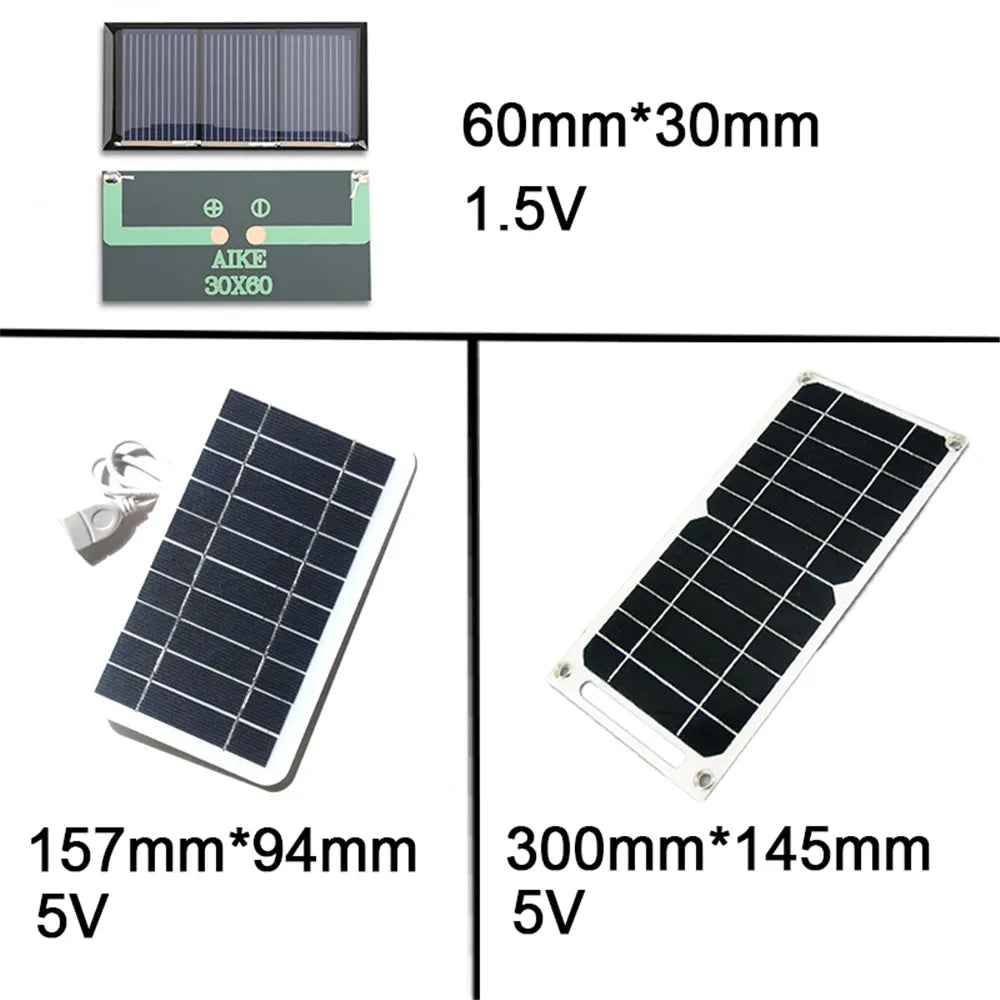 Outdoor Portable Solar Charger System USB