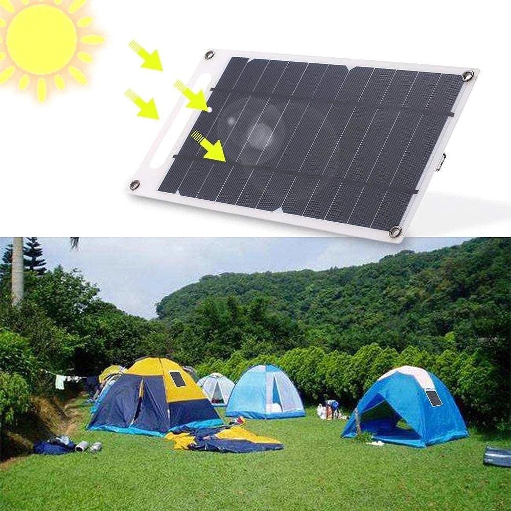 Outdoor Portable Solar Charger System USB