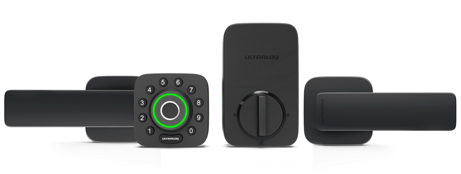 ULTRALOQ UBolt Pro + Handle Push Pull Bundle Utec