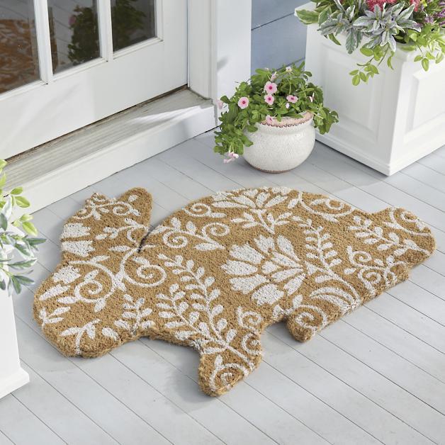 Rabbit Flannel Floor Mat