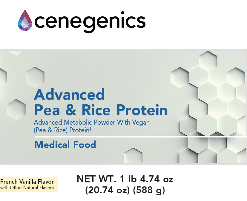 Cenegenics Advanced Pea & Rice Protein