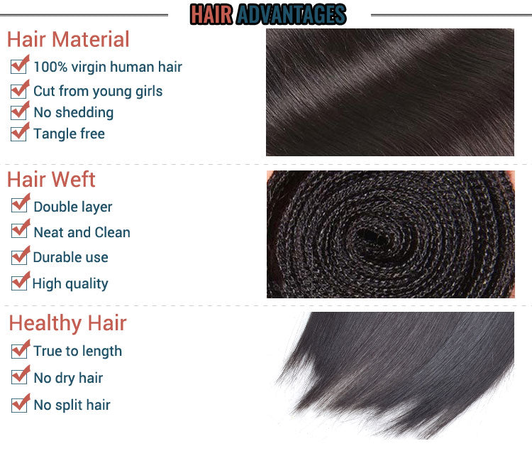 Features of Human Hair Bundles