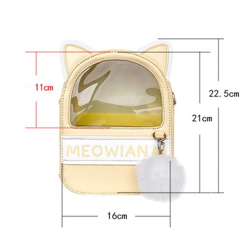 6 Colors Cute Lolita Kawaii Cats Backpack SS1945