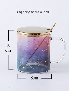 Starry Night Zodiac Signs Pastel Mug MM1721