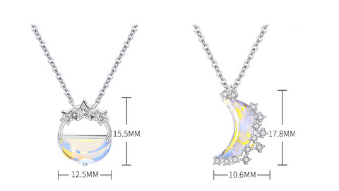 Pretty Moon Glowing Necklace MK15275
