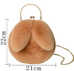 Kawaii Bunny Plush Cross Body Bag MK15019