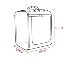 Portable Foldable Breathable Pet Carrier Backpack Pet bag