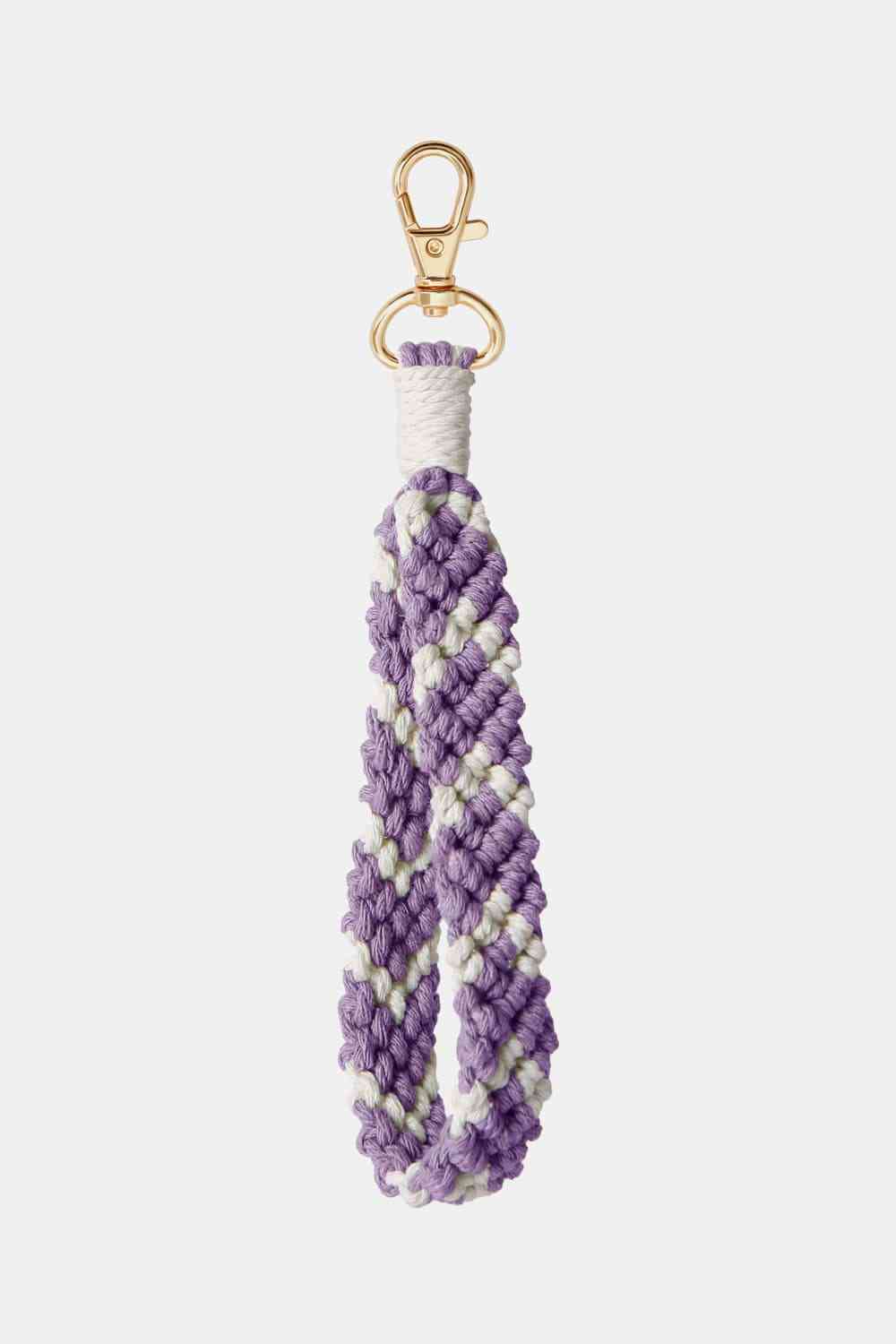 Macrame Wristlet Key Chain