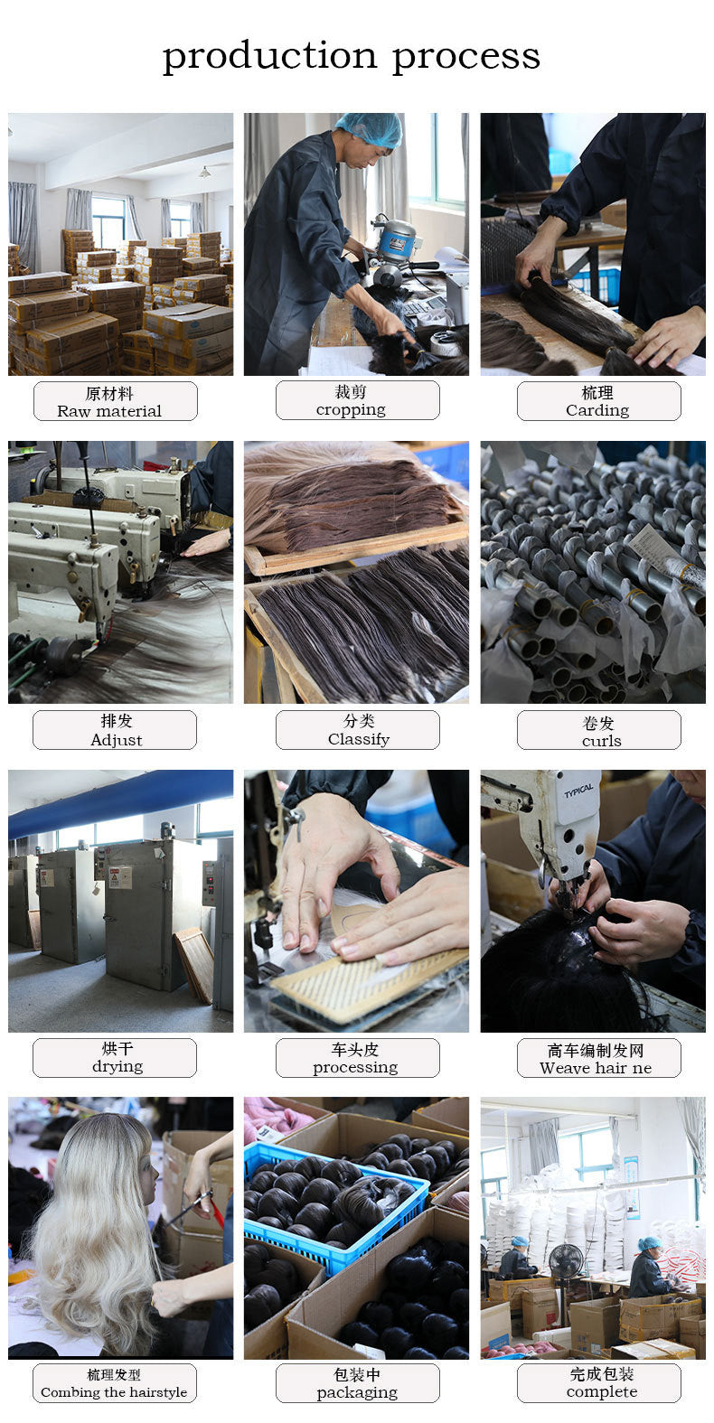 How Wigs are Manufactured | RomaRoseWigs.com