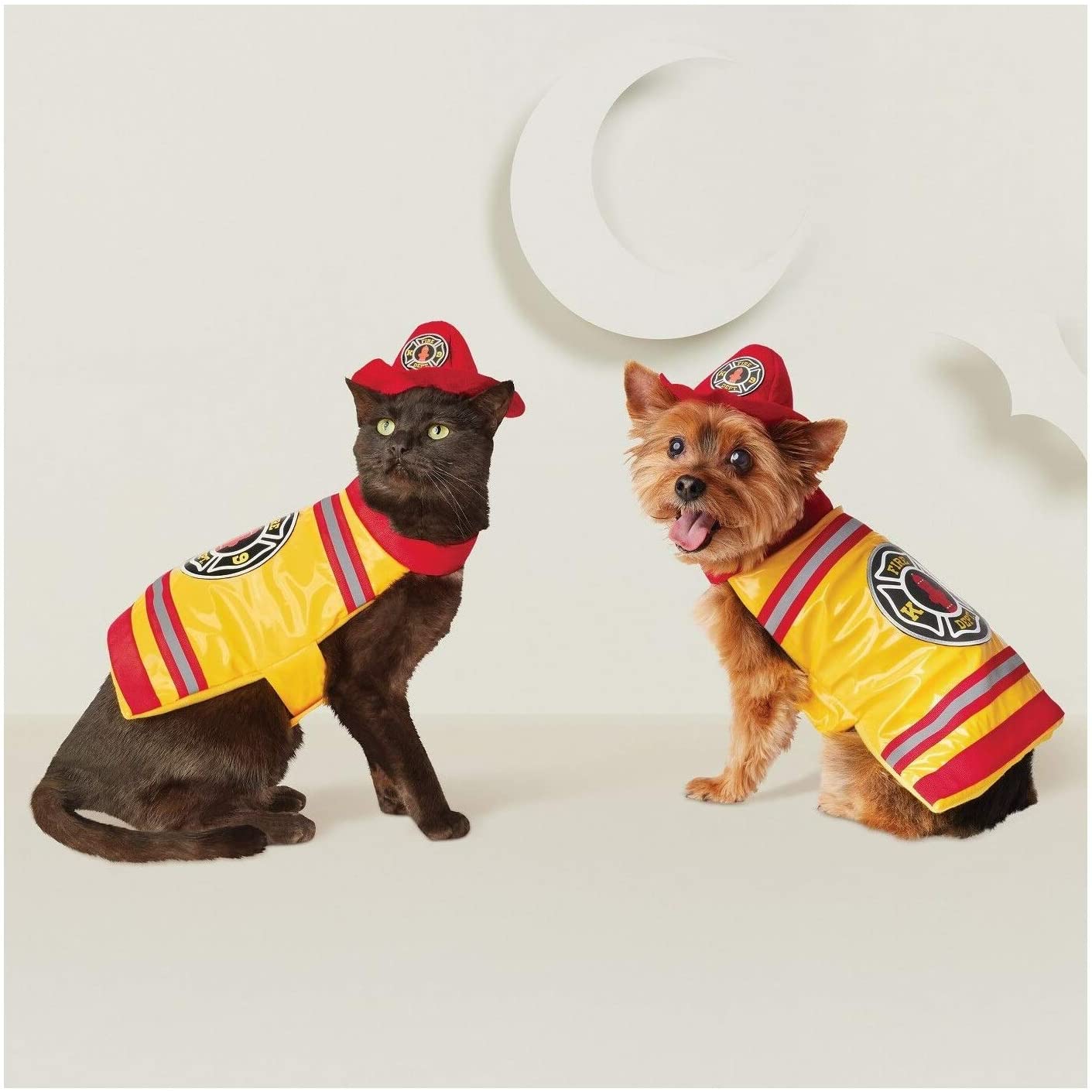 Hyde and Eek! Boutique - Firefighter Pet Dog Costume - new