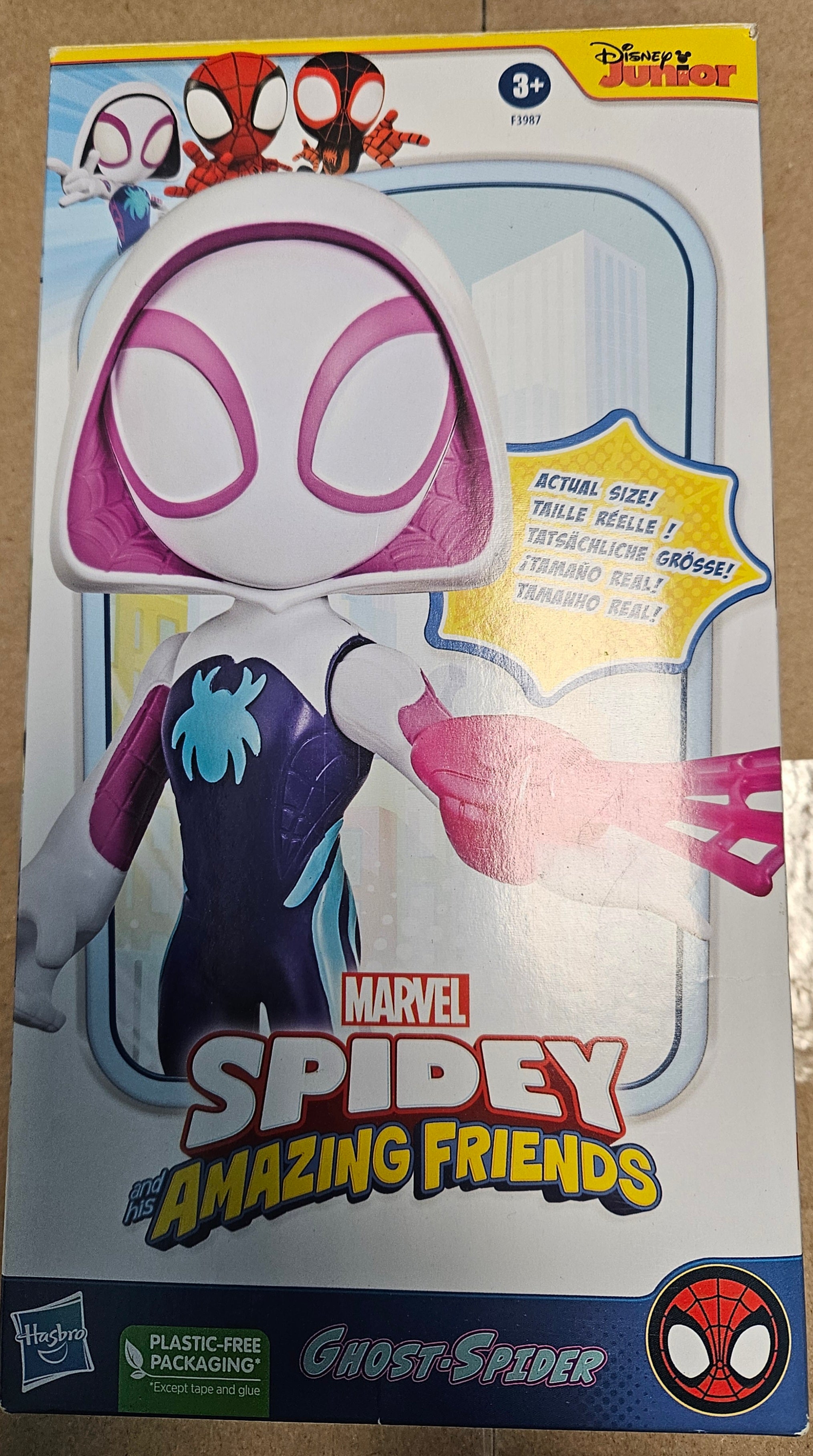 - Marvel Spidey and His Amazing Friends Supersized Ghost-Spider Action Figure, Pre - new