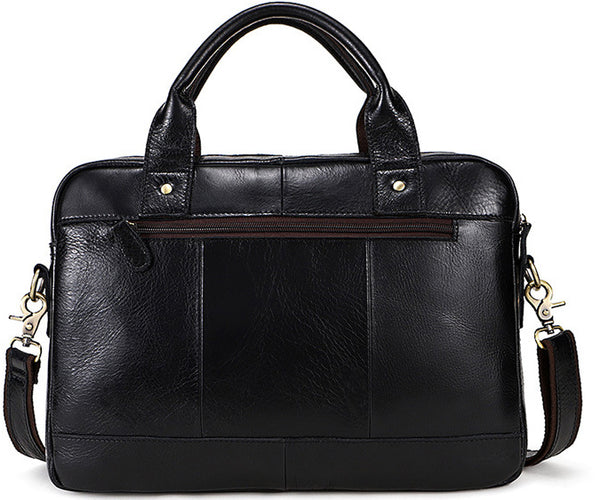DEEPKEE original nubuck handmade full-grain genuine leather cowhide bag HANDMADE COWHIDE BRIEFCASE #8002