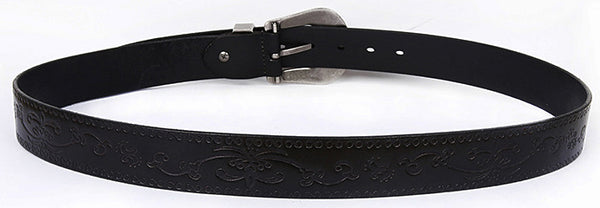 DEEPKEE original nubuck handmade full-grain genuine leather cowhide bag Personalized Carved Trend Belt #211216