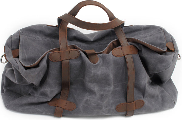 DEEPKEE original nubuck handmade full-grain genuine leather cowhide bag Leather Accessories Canvas Weekend Bag #2032K1
