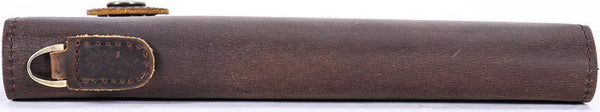 DEEPKEE original nubuck handmade full-grain genuine leather cowhide bag Deepkee Leather Chain Bifold Wallet 8810
