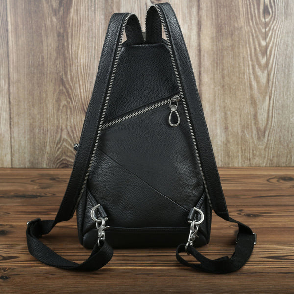 DEEPKEE original nubuck handmade full-grain genuine leather cowhide bag Deepkee Leather Unisex Dual-use Bag Backpack #SJ007