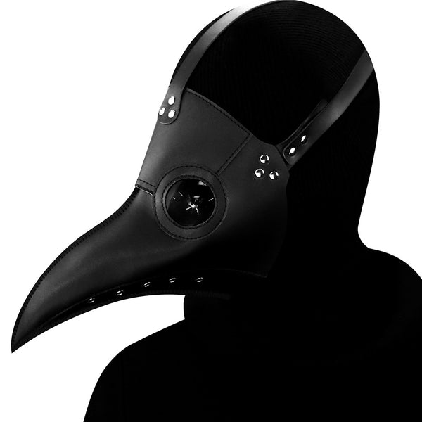 DEEPKEE original nubuck handmade full-grain genuine leather cowhide bag Deepkee Leather Plague Doctor Basis Mask #HG065