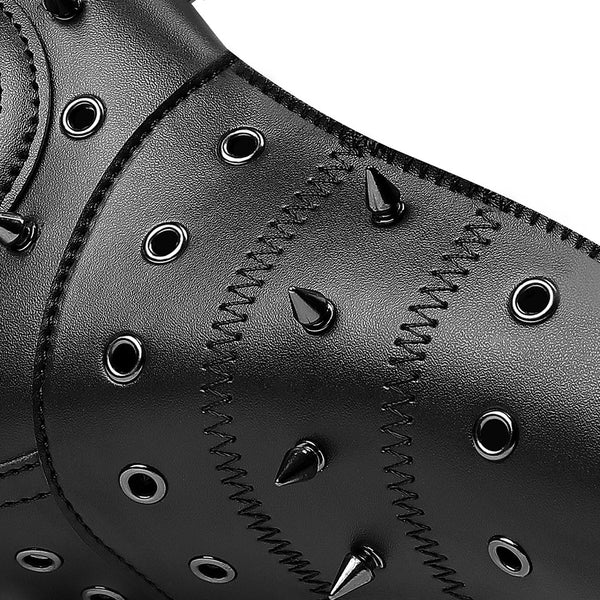 DEEPKEE original nubuck handmade full-grain genuine leather cowhide bag Deepkee Punk Medieval Plague Long Bird Beak Mask #FPBM010