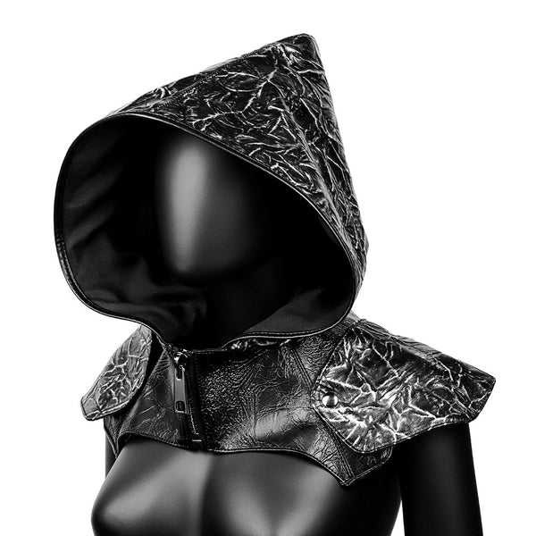 DEEPKEE original nubuck handmade full-grain genuine leather cowhide bag THE NETHERWORLD ASSASSIN COWL #FHT030