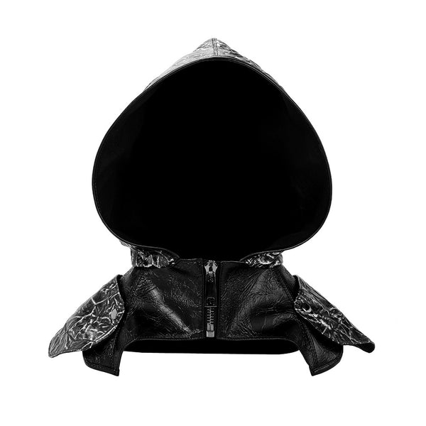 DEEPKEE original nubuck handmade full-grain genuine leather cowhide bag THE NETHERWORLD ASSASSIN COWL #FHT030