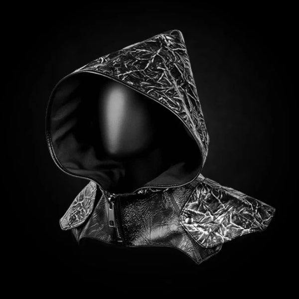 DEEPKEE original nubuck handmade full-grain genuine leather cowhide bag THE NETHERWORLD ASSASSIN COWL #FHT030