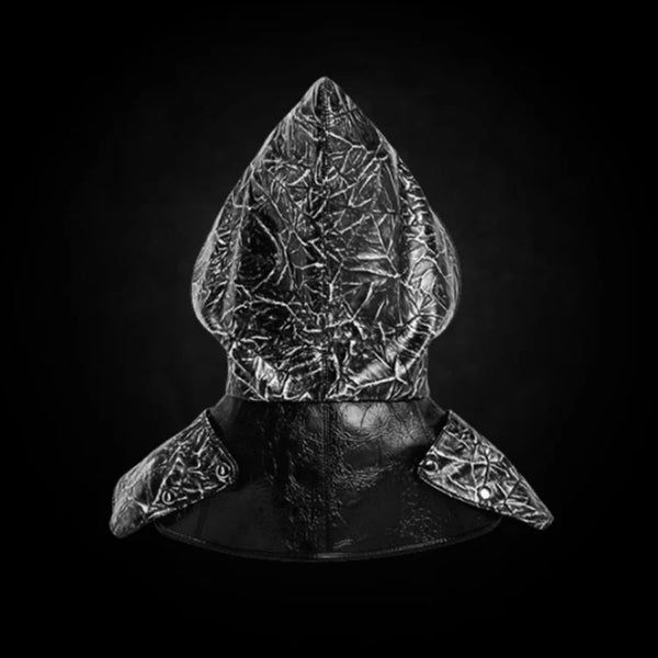 DEEPKEE original nubuck handmade full-grain genuine leather cowhide bag THE NETHERWORLD ASSASSIN COWL #FHT030