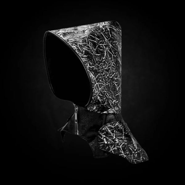 DEEPKEE original nubuck handmade full-grain genuine leather cowhide bag THE NETHERWORLD ASSASSIN COWL #FHT030