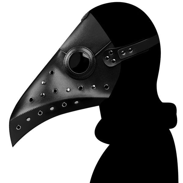 DEEPKEE original nubuck handmade full-grain genuine leather cowhide bag PLAGUED HALLOWEEN MASK #FPBM029