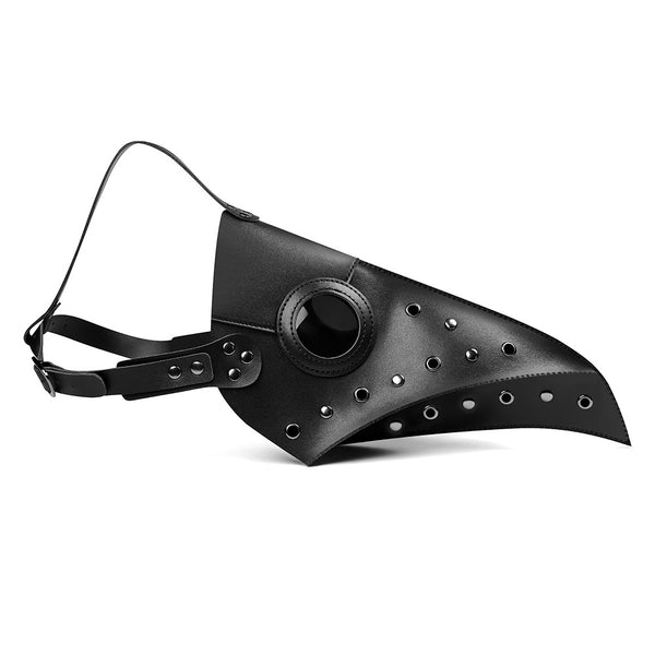 DEEPKEE original nubuck handmade full-grain genuine leather cowhide bag PLAGUED HALLOWEEN MASK #FPBM029