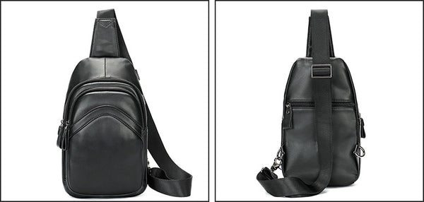 DEEPKEE original nubuck handmade full-grain genuine leather cowhide bag Deepkee Handcraft Crossbody Sling Bags #9000
