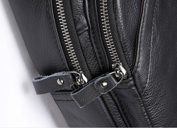 DEEPKEE original nubuck handmade full-grain genuine leather cowhide bag Deepkee Handcraft Crossbody Sling Bags #9000