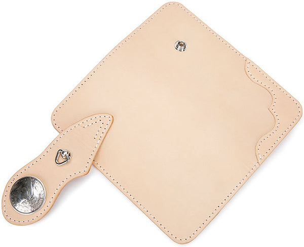 DEEPKEE original nubuck handmade full-grain genuine leather cowhide bag DEEPKEE Handmade Python Leather Bifold Wallet #59895